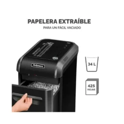 Destructora de documentos Marca Fellowes 99Ci
