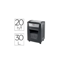 Destructora documentos Rexel momentum X420 destruye grapas y clips.