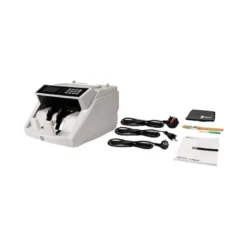 DETECTOR CONTADOR DE BILLETES FALSOS SAFESCAN 2465S 7 PUNTOS DE VERIFICACION FUNCION AÑADIR Y DE FAJOS