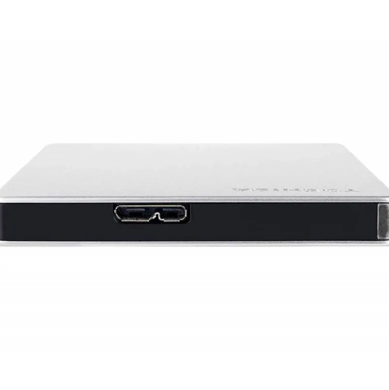 DISCO DURO EXTERNO TOSHIBA CANVIO SLIM HDD 2,50" 5.000 MBIT/S USB 3.0 2 TB COLOR BLANCO
