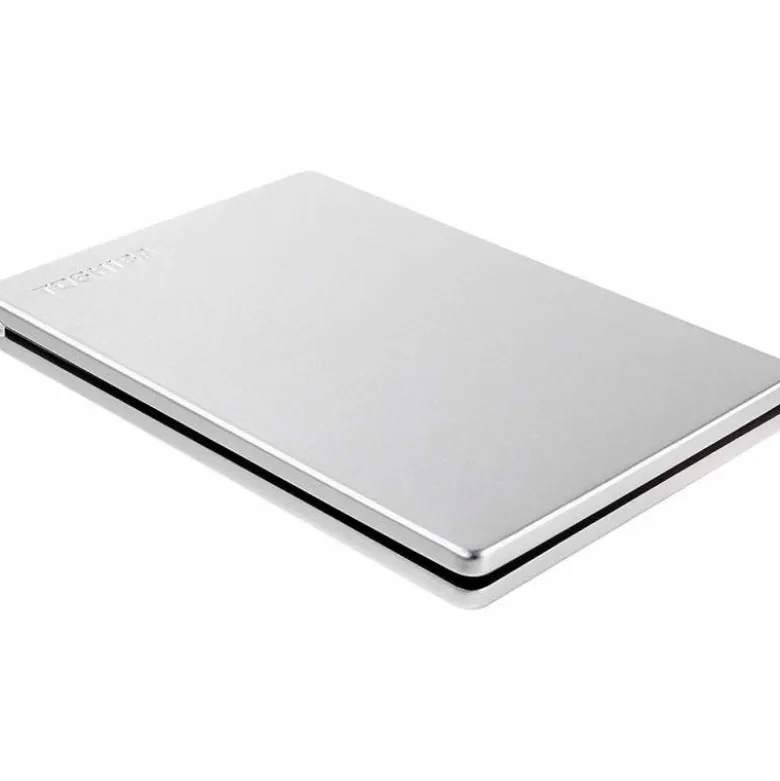 DISCO DURO EXTERNO TOSHIBA CANVIO SLIM HDD 2,50" 5.000 MBIT/S USB 3.0 2 TB COLOR BLANCO