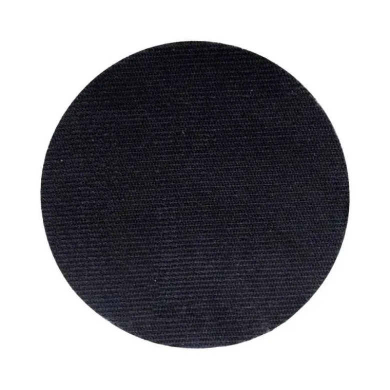 DISCO DE CIERRE PLICO VELCRO AUTOADHESIVO 20 MM DIAMETRO COLOR NEGRO CAJA DE 400 UNIDADES