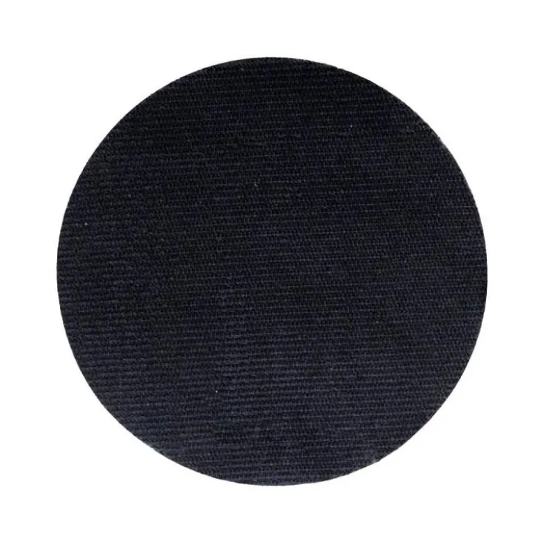 DISCO DE CIERRE PLICO VELCRO AUTOADHESIVO 20 MM DIAMETRO COLOR NEGRO CAJA DE 200 UNIDADES