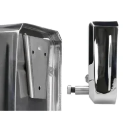 Dispensador de jabon manual marca Q-Connect inoxidable