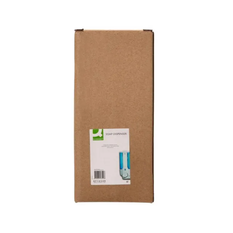 Dispensador de jabon marca Q-connect manual con visor