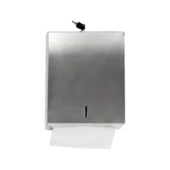 Dispensador de toallitas grande marca Q-Connect inoxidable