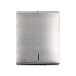 Dispensador de toallitas grande marca Q-Connect inoxidable