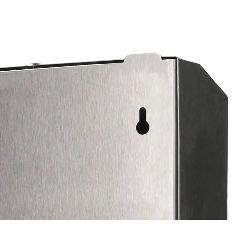 Dispensador de toallitas grande marca Q-Connect inoxidable