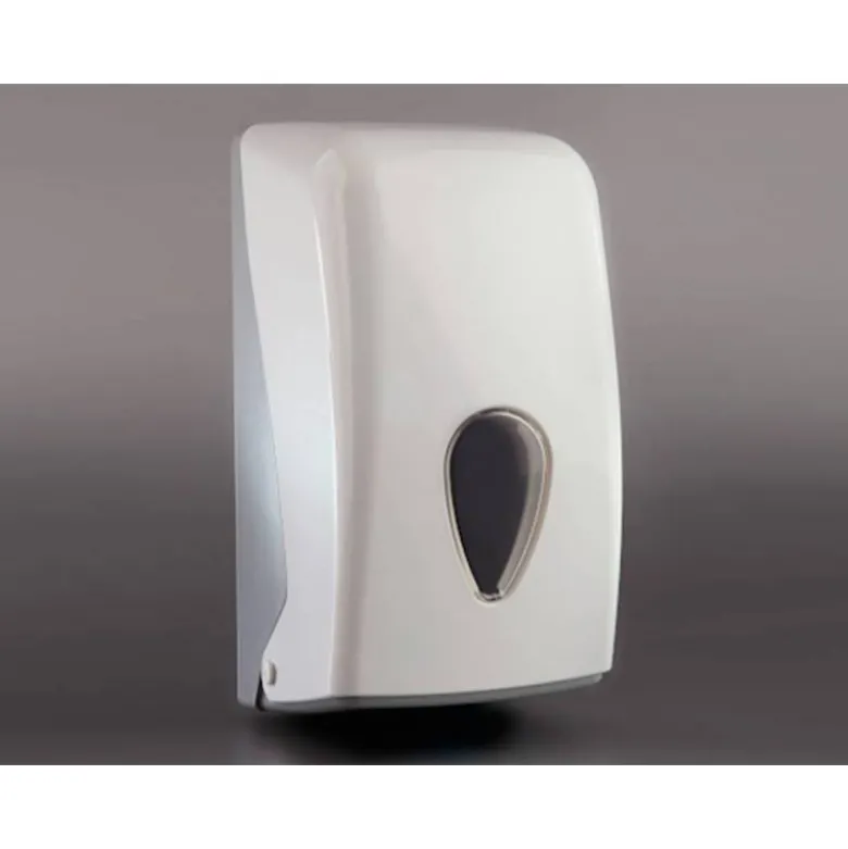 DISPENSADOR PAPEL HIGIENICO DAHI JAVEA DOMESTICO MIXTO ABS COLOR BLANCO 277X135X135 MM