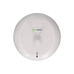 DISPENSADOR PAPEL HIGIENICO INDUSTRIAL GREENSOURCE EXTRACCION CENTRAL COMPACTO FABRICADO EN ABS BLANCO