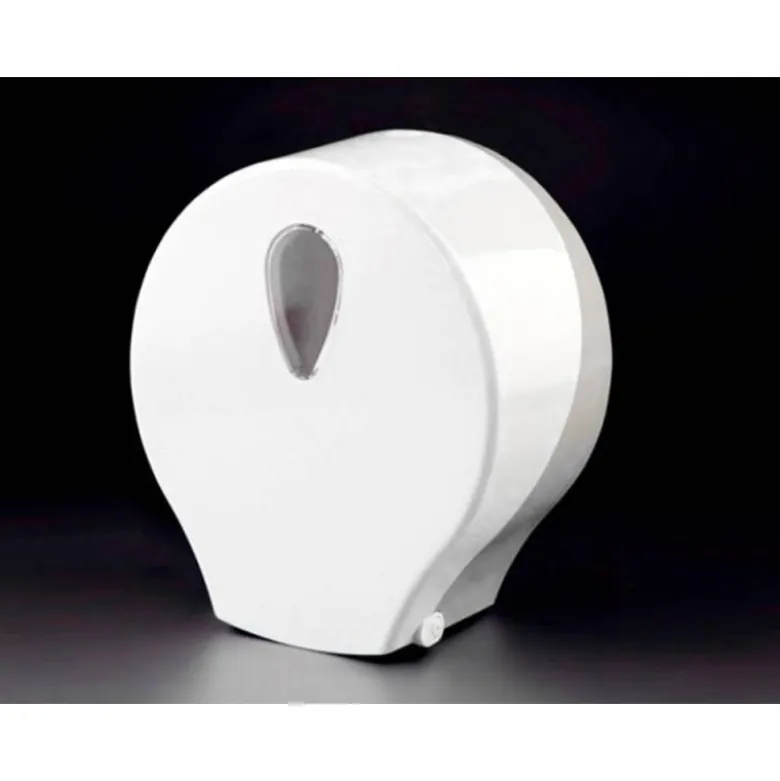 DISPENSADOR PAPEL HIGIENICO DAHI JAVEA JUMBO ABS COLOR BLANCO 326X304X125 MM