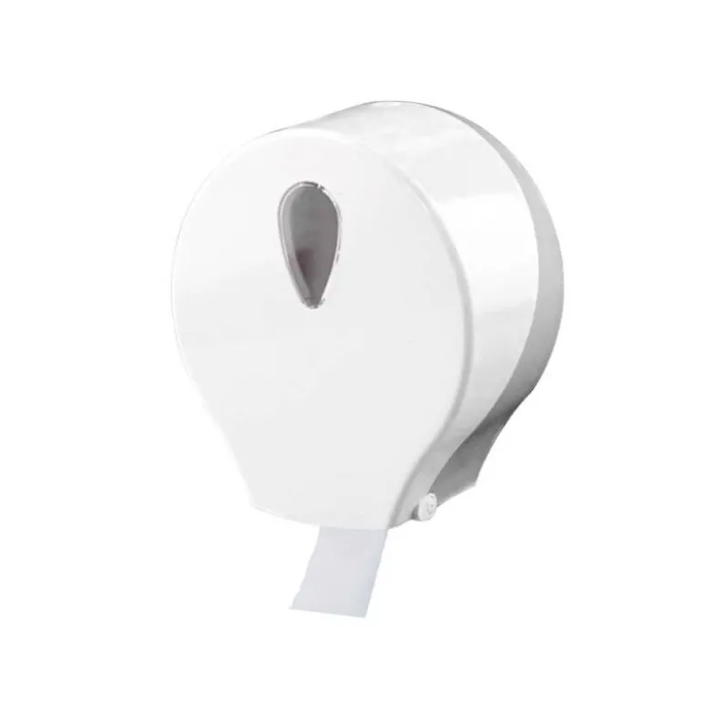 DISPENSADOR PAPEL HIGIENICO DAHI JAVEA JUMBO ABS COLOR BLANCO 326X304X125 MM