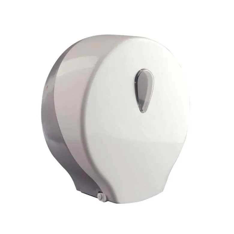 DISPENSADOR PAPEL HIGIENICO DAHI JAVEA JUMBO ABS COLOR BLANCO 326X304X125 MM