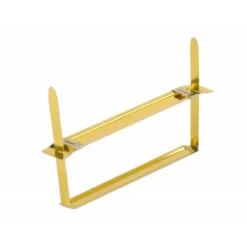 Encuadernador fastener marca Q-Connect dorado 50 unidades