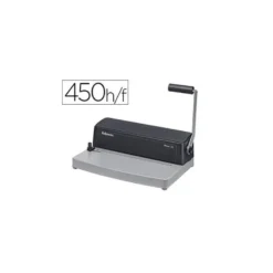 Encuadernadora espiral marca Fellowes Metal 25