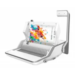 ENCUADERNADORA PARA CANUTILLO FELLOWES LYRA 3 EN 1 PERFORA HASTA 20H A4 ENCUADERNA 300H GRAPA 30H TALADRA 2 Y 4