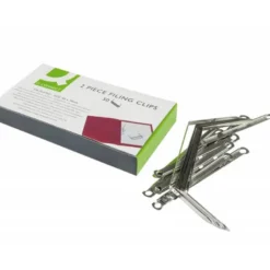 Encuadernador fastener marca Q-Connect plateado 50 unidades