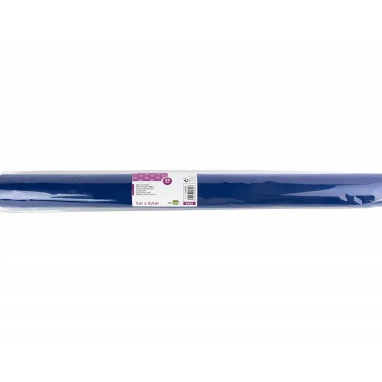 Entretela Liderpapel 25g/m2 rollo de 5m Azul marino