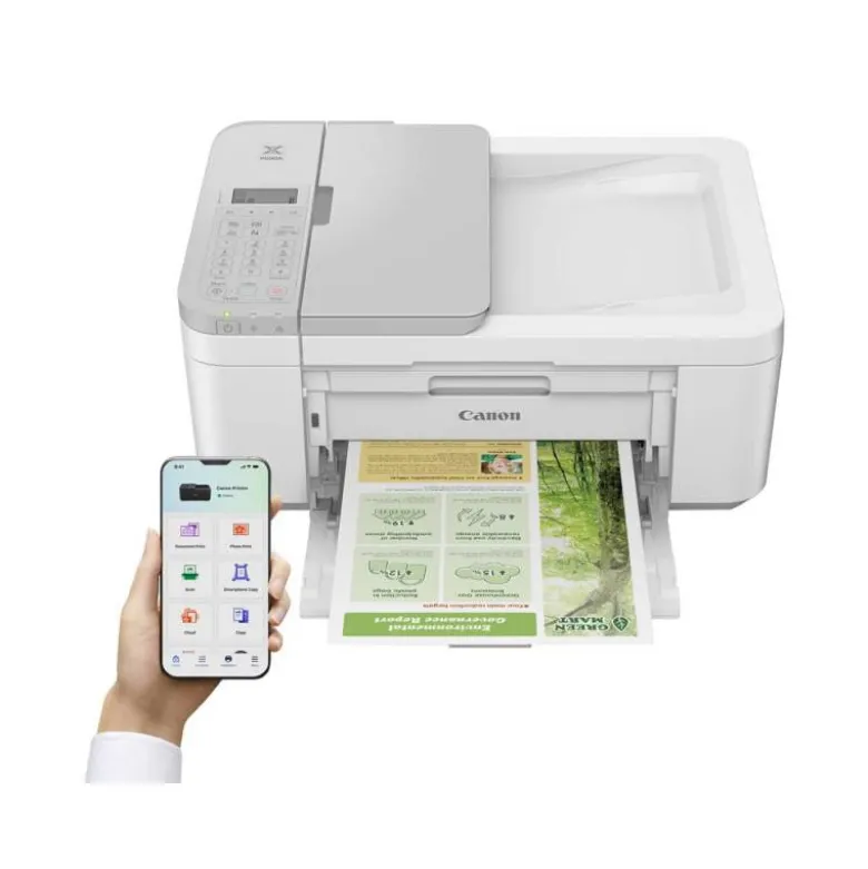 EQUIPO MULTIFUNCION CANON PIXMA TR4756I TINTA COLOR 8 PPM NEGRO/4 PPM COLOR A4 WIFI IMPRESORA ESCANER COPIADORA