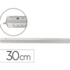 ESCALA LIDERPAPEL ALUMINIO FORMA TRIANGULAR CON FUNDA PROTECTORA LONGITUD 30 CM 1:20 1:25/1:50/1:75/1:100/1:150
