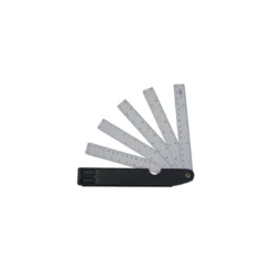 Escala pardo abanico 10 escalas 15 cm con estuche similpiel