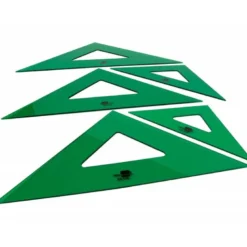 Escuadra acrilica marca Liderpapel 21 cm