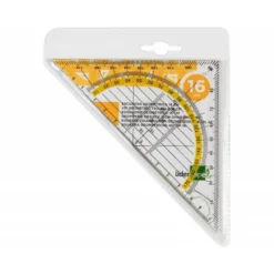 Escuadra marca Liderpapel geometria