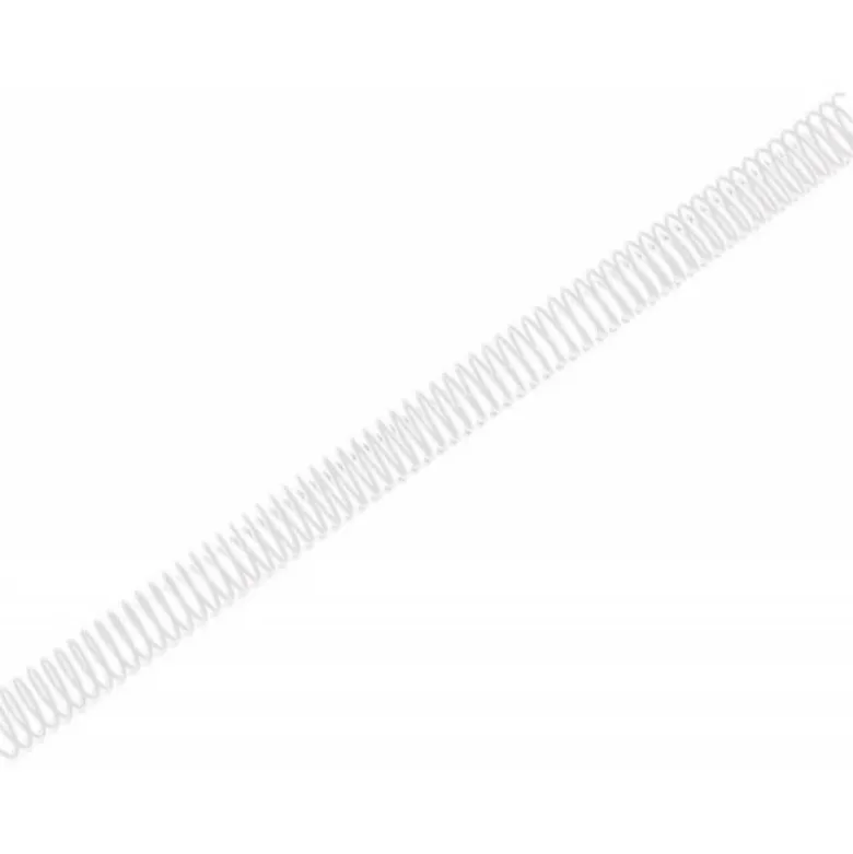 ESPIRAL METALICO Q-CONNECT BLANCO 64 5:1 18MM 1,2MM CAJA DE 100 UNIDADES