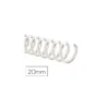 Espiral Plastico Q-Connect Transparente de 32 5:1 20mm 2mm