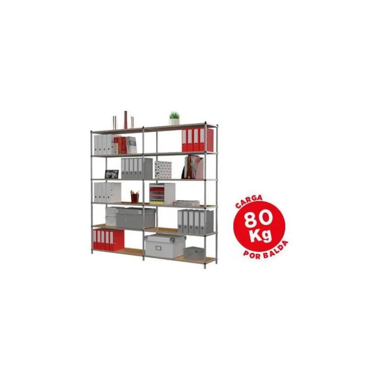 Estanteria marca Paperflow metalica 6 estantes