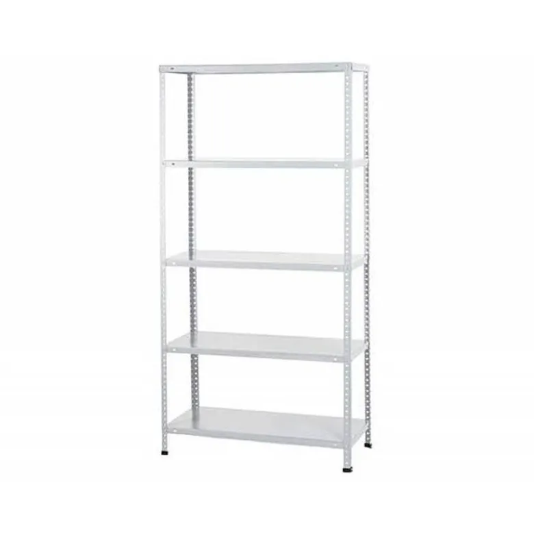 ESTANTERIA METALICA AR STORAGE 180X90X40 CM 5 ESTANTES 80 KG POR ESTANTE COLOR BLANCO