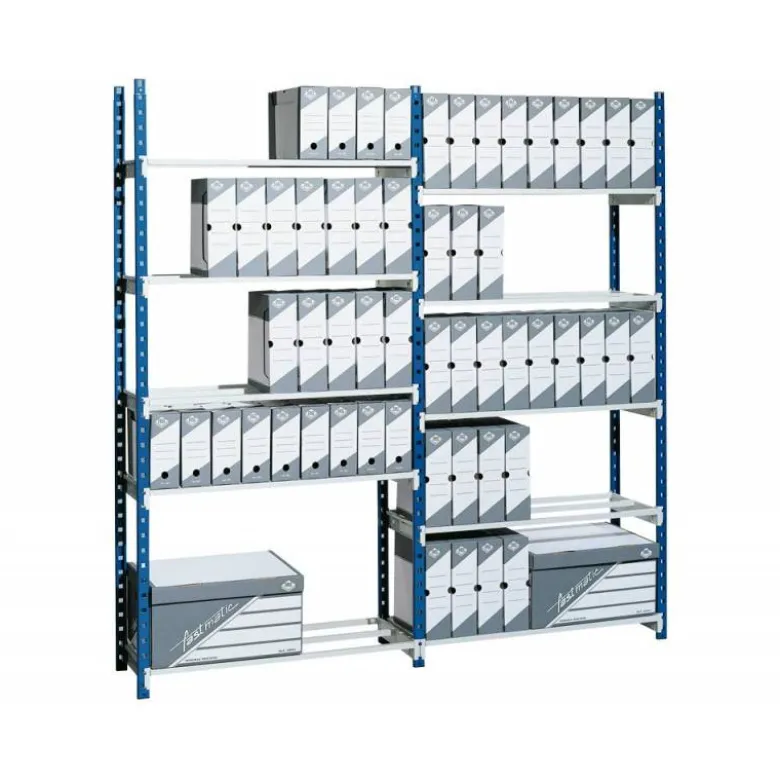 Estanteria Paperflow metalica con 5 estantes acero