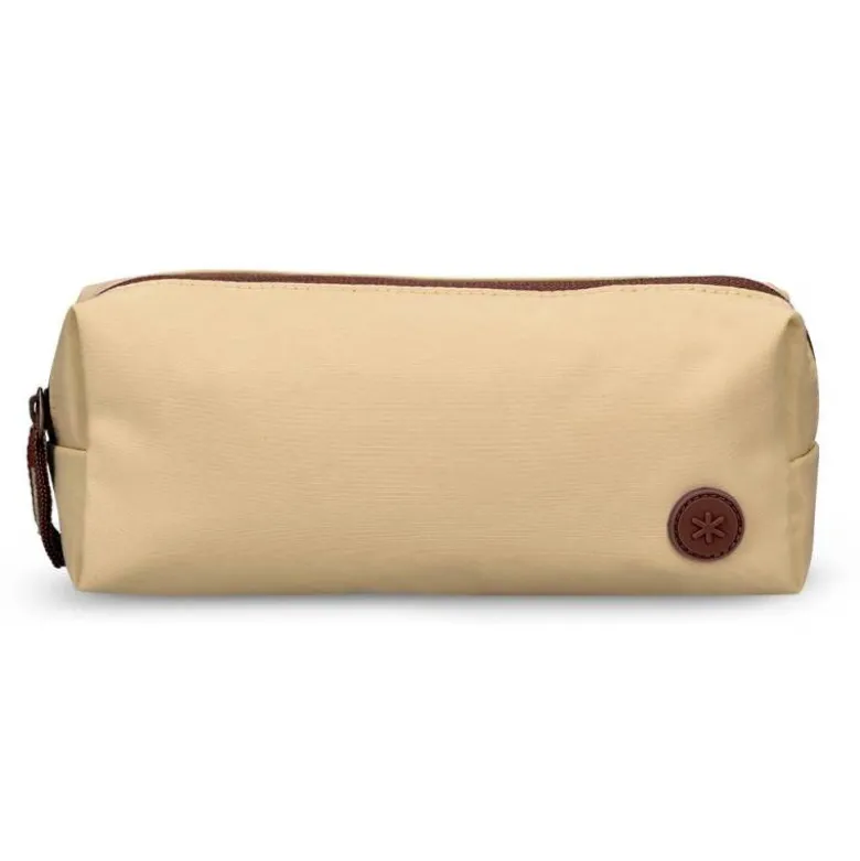 ESTUCHE PORTATODO ANTARTIK BASIC PACK 1 COMPARTIMENTO BEIGE COMPAÑERO MOCHILA 80X55X210 MM
