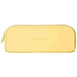 ESTUCHE PORTATODO ANTARTIK PRISMA SILICONA SOFT RECTANGULAR 185X50X75 MM AMARILLO
