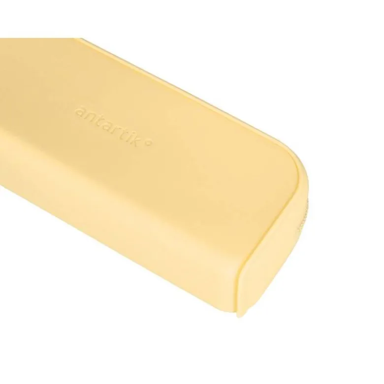 ESTUCHE PORTATODO ANTARTIK PRISMA SILICONA SOFT RECTANGULAR 185X50X75 MM AMARILLO