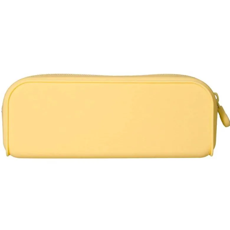 ESTUCHE PORTATODO ANTARTIK PRISMA SILICONA SOFT RECTANGULAR 185X50X75 MM AMARILLO