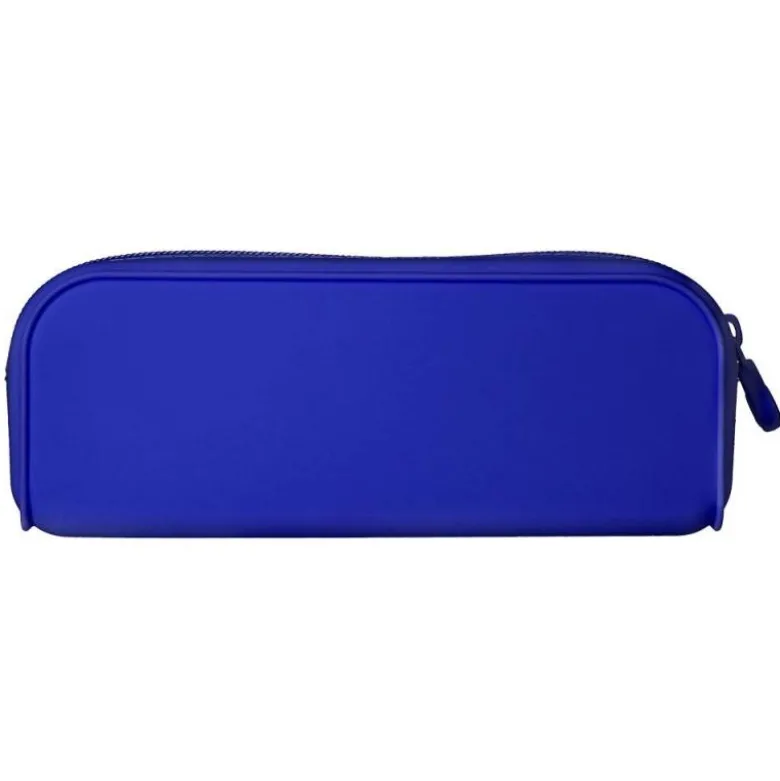 ESTUCHE PORTATODO ANTARTIK PRISMA SILICONA SOFT RECTANGULAR 185X50X75 MM AZUL OSCURO