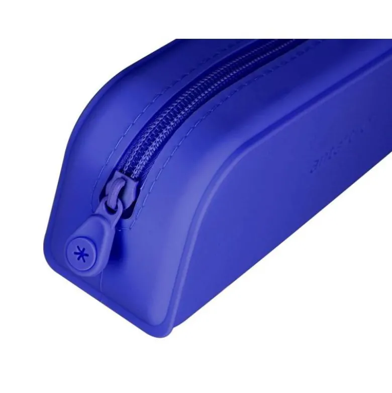 ESTUCHE PORTATODO ANTARTIK PRISMA SILICONA SOFT RECTANGULAR 185X50X75 MM AZUL OSCURO