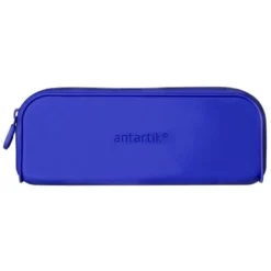 ESTUCHE PORTATODO ANTARTIK PRISMA SILICONA SOFT RECTANGULAR 185X50X75 MM AZUL OSCURO