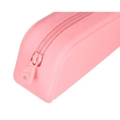 ESTUCHE PORTATODO ANTARTIK PRISMA SILICONA SOFT RECTANGULAR 185X50X75 MM ROSA CHICLE