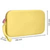 ESTUCHE PORTATODO ANTARTIK TROPICAL DIVE SILICONA SOFT RECTANGULAR 190X120X25 MM AMARILLO
