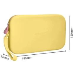 ESTUCHE PORTATODO ANTARTIK TROPICAL DIVE SILICONA SOFT RECTANGULAR 190X120X25 MM AMARILLO