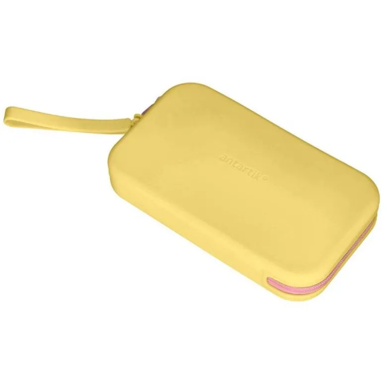 ESTUCHE PORTATODO ANTARTIK TROPICAL DIVE SILICONA SOFT RECTANGULAR 190X120X25 MM AMARILLO