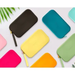 ESTUCHE PORTATODO ANTARTIK TROPICAL DIVE SILICONA SOFT RECTANGULAR 190X120X25 MM ROSA FUCSIA
