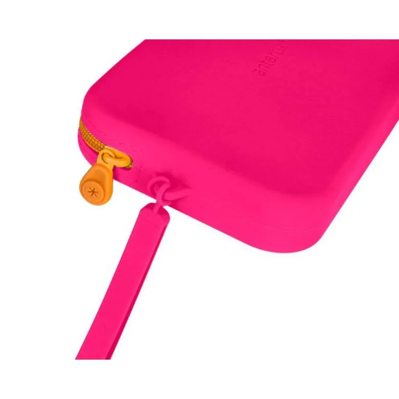 ESTUCHE PORTATODO ANTARTIK TROPICAL DIVE SILICONA SOFT RECTANGULAR 190X120X25 MM ROSA FUCSIA