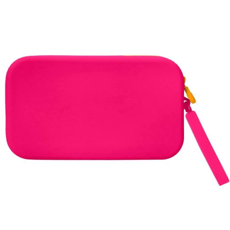 ESTUCHE PORTATODO ANTARTIK TROPICAL DIVE SILICONA SOFT RECTANGULAR 190X120X25 MM ROSA FUCSIA