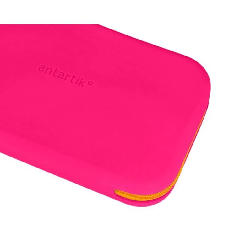 ESTUCHE PORTATODO ANTARTIK TROPICAL DIVE SILICONA SOFT RECTANGULAR 190X120X25 MM ROSA FUCSIA