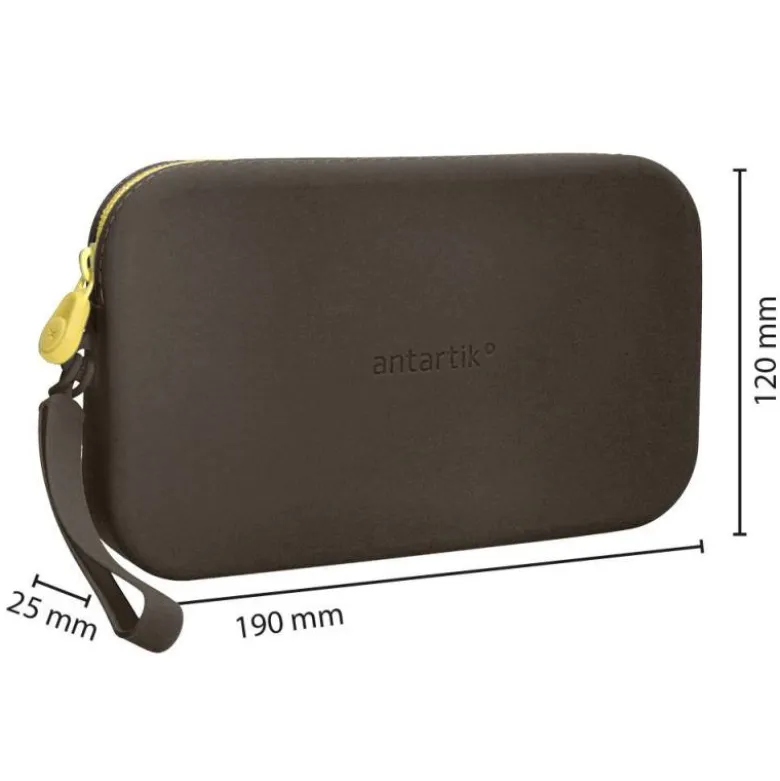 ESTUCHE PORTATODO ANTARTIK TROPICAL DIVE SILICONA SOFT RECTANGULAR 190X120X25 MM NEGRO