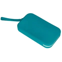ESTUCHE PORTATODO ANTARTIK TROPICAL DIVE SILICONA SOFT RECTANGULAR 190X120X25 MM AZUL TURQUESA