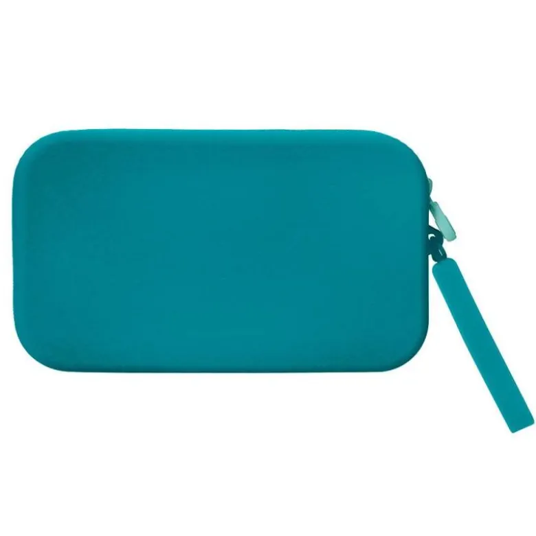 ESTUCHE PORTATODO ANTARTIK TROPICAL DIVE SILICONA SOFT RECTANGULAR 190X120X25 MM AZUL TURQUESA
